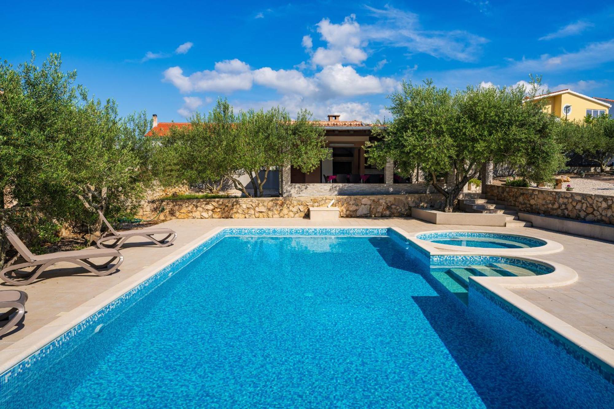 Villa Zlatni dvori Ražanac Esterno foto